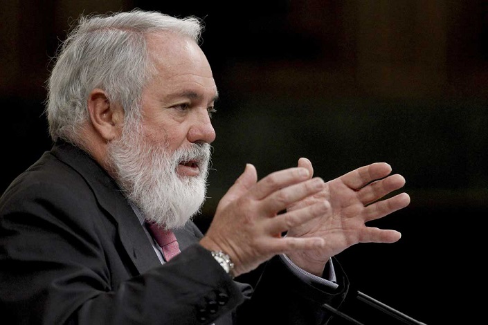 Miguel Arias Canete, commissaire européen chargé de l'action pour le climat et de l'énergie. D. R.